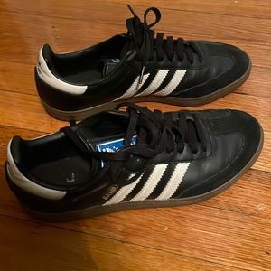 Black Adidas Samba Sneakers